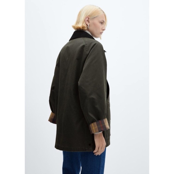 Mango waxed parka - Picture 5 of 7